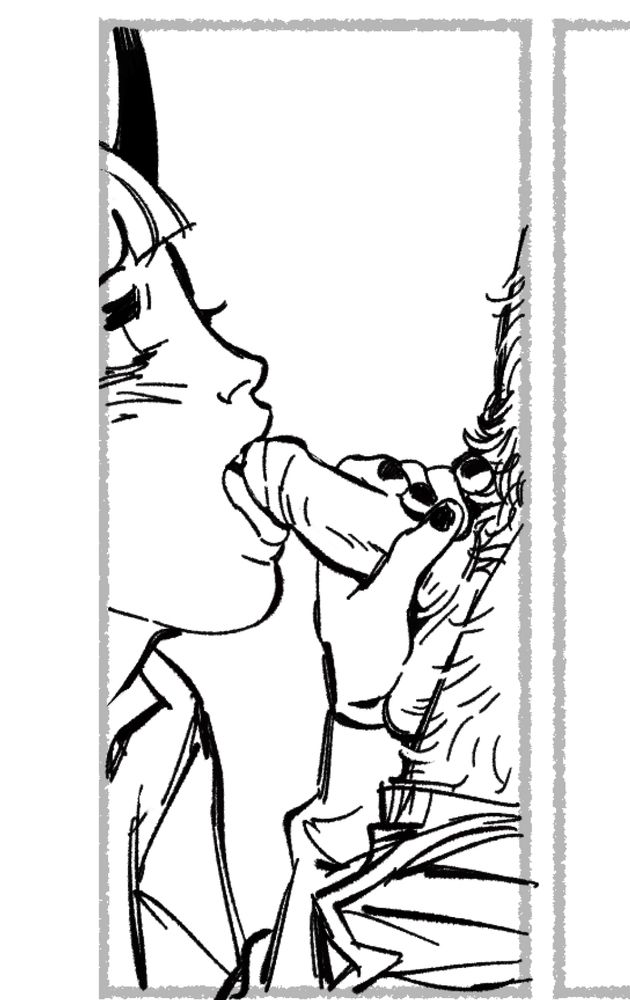 Serena licking Red's cock