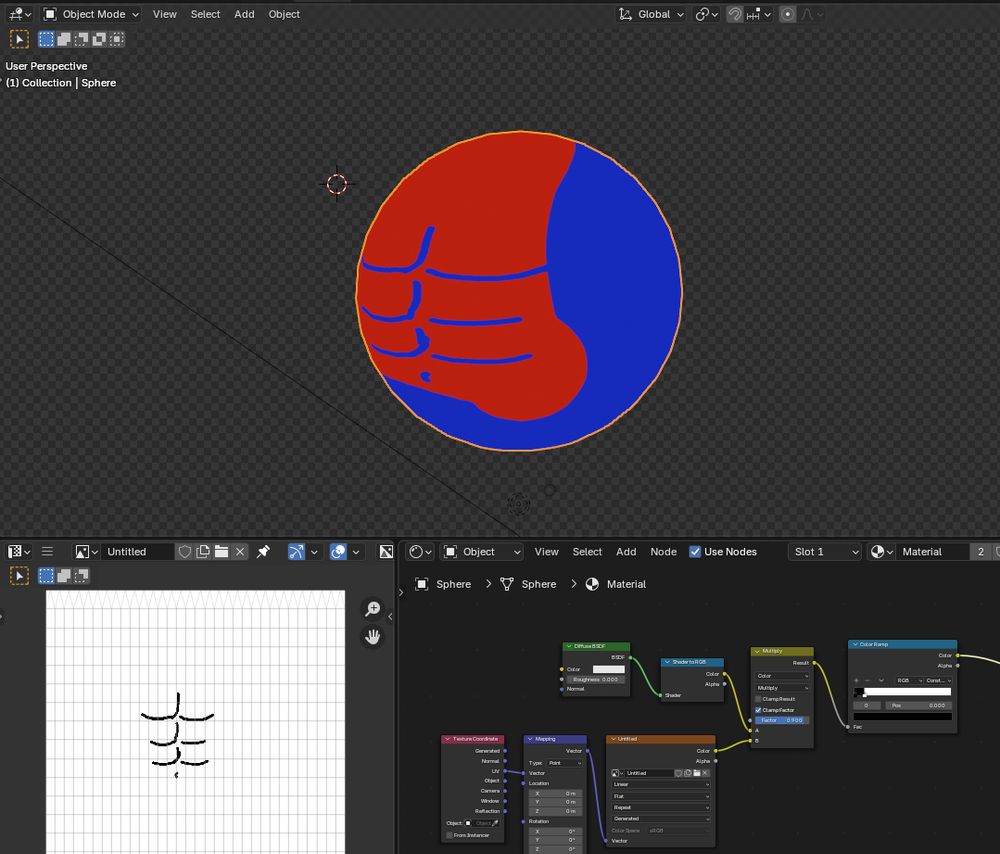 sphere with abs on it, but more technical looking due to nodes in the corner