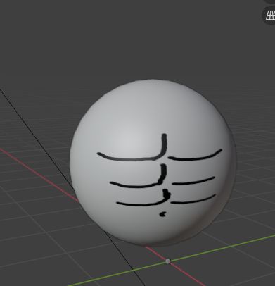 sphere with abs on it