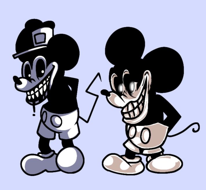 A different take of a bad FNF mod (VS mouse) and a recreation of the Sprite