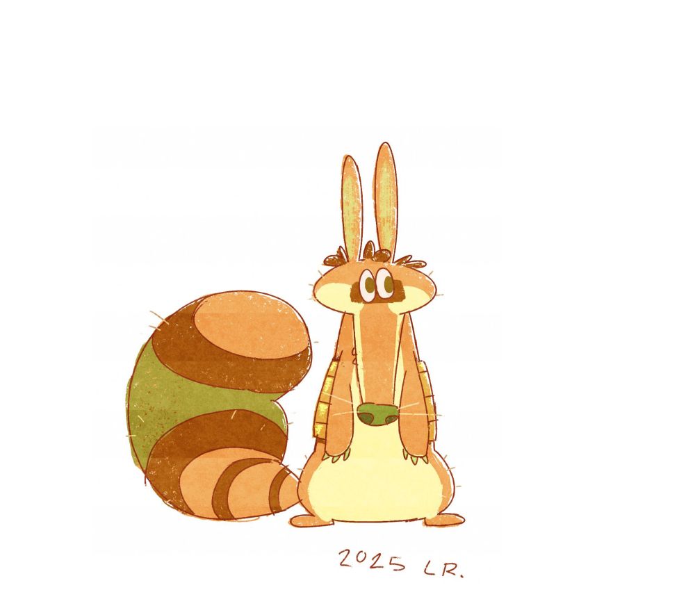 Evans, an aardvark...armadillo..thing.