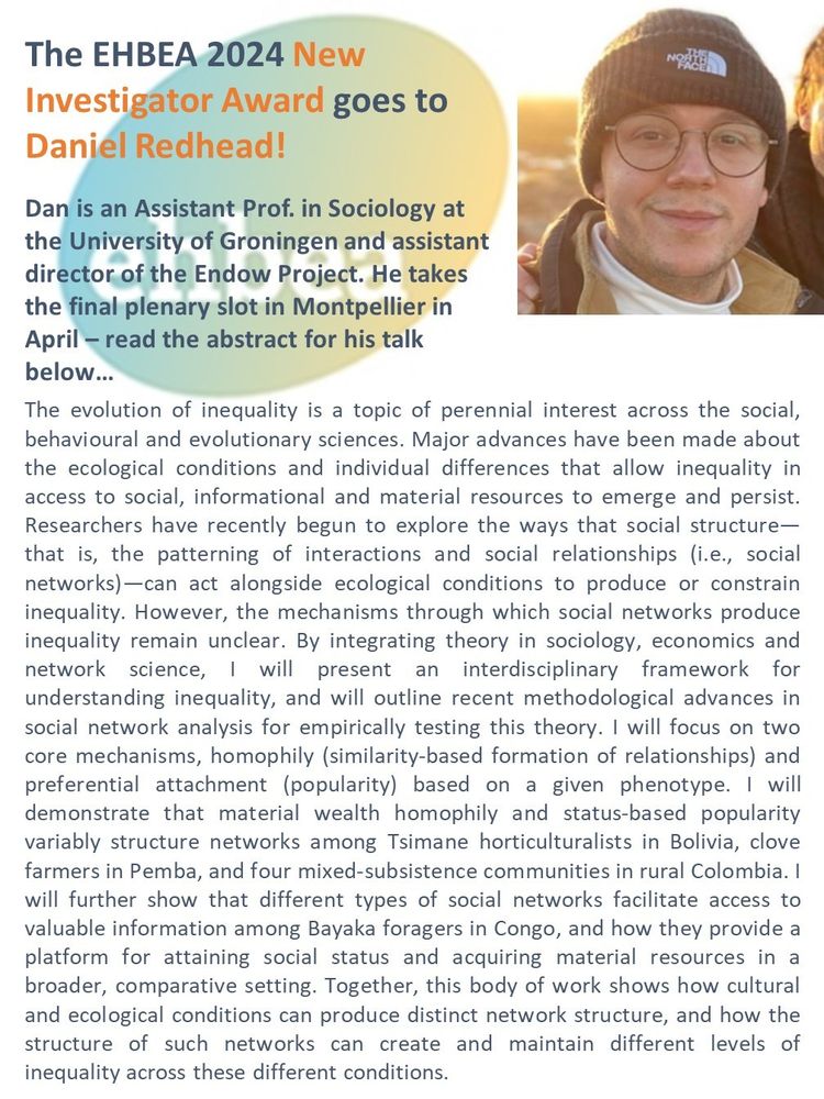 Abstract for Dan's talk at #EHBEA2024