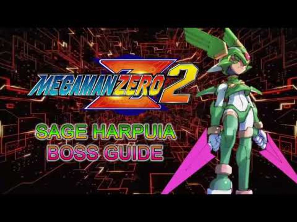 Mega Man Zero 2 - Sage Harpuia | Boss Guide