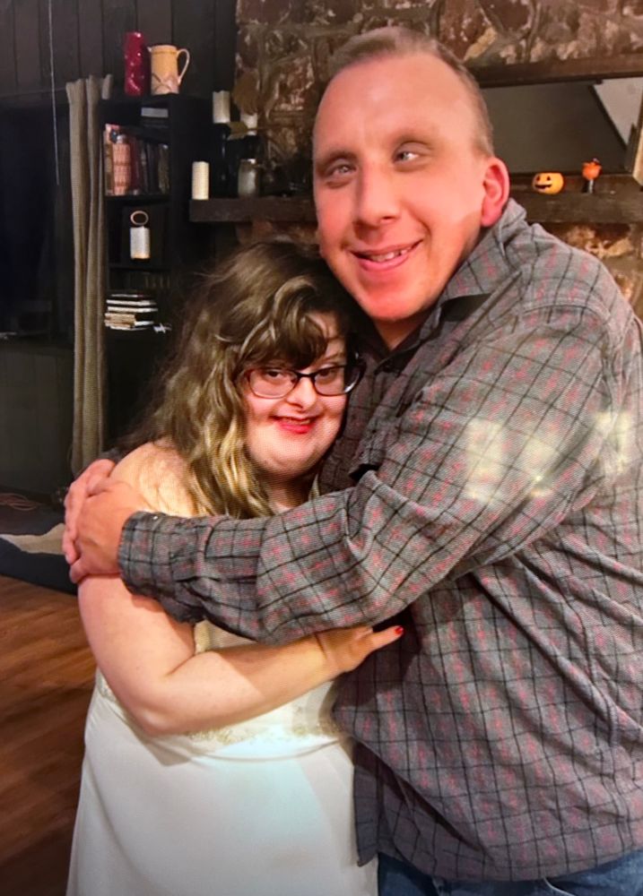 Sara Ruh and her friend Hunter. 