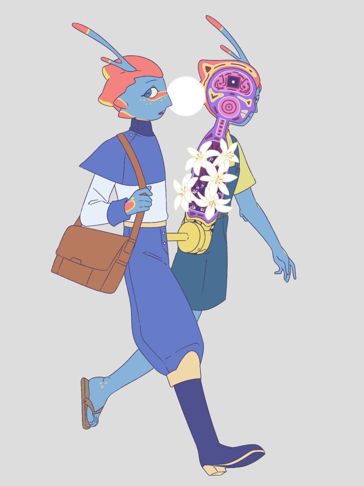 he's following you