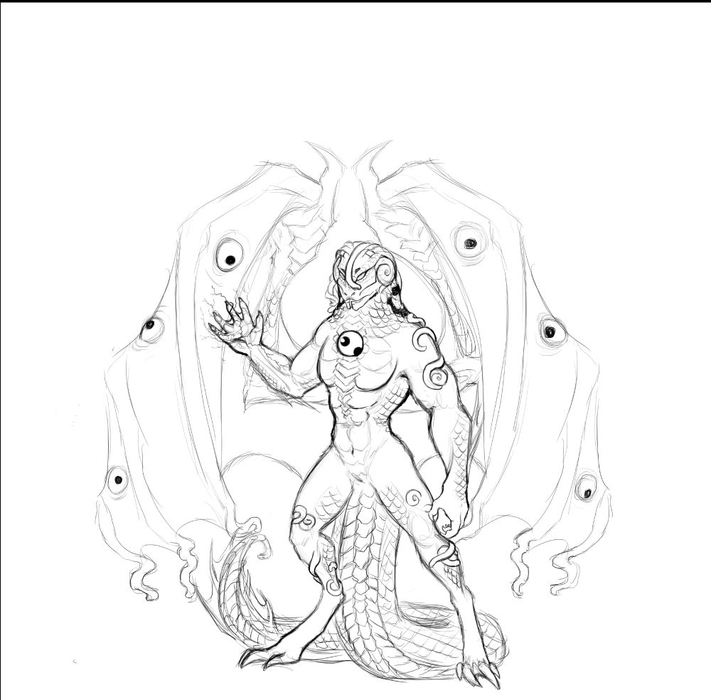 Nexira the Qlippoth Dragon
