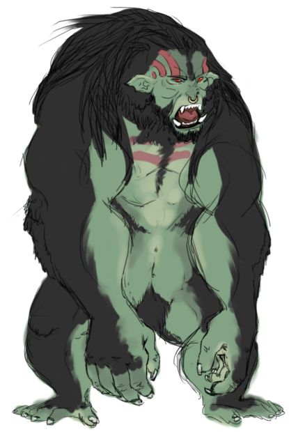 Devolved Orc