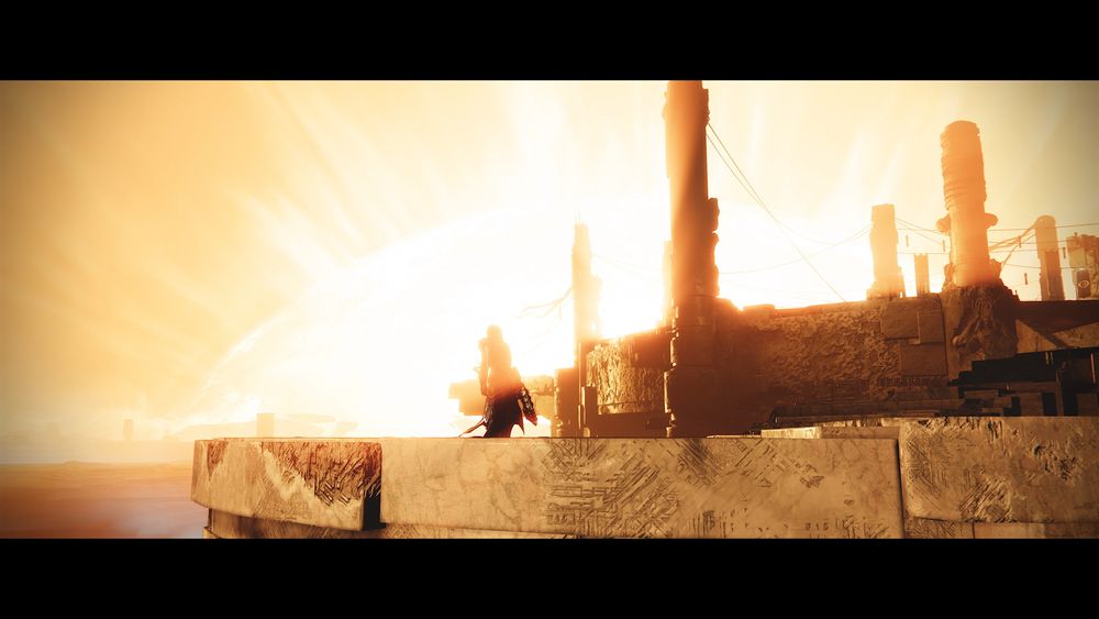 Guardian standing at the Lighthouse