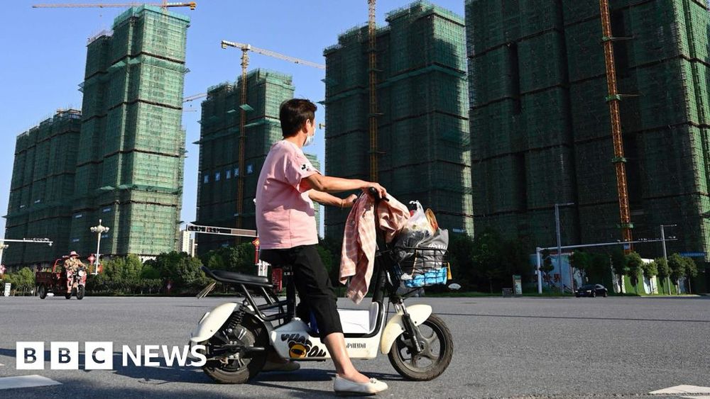 The embattled property giant's shares were taken off the Hong Kong stock market on Monday.