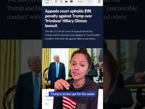 Trump’s screw ups of the week!