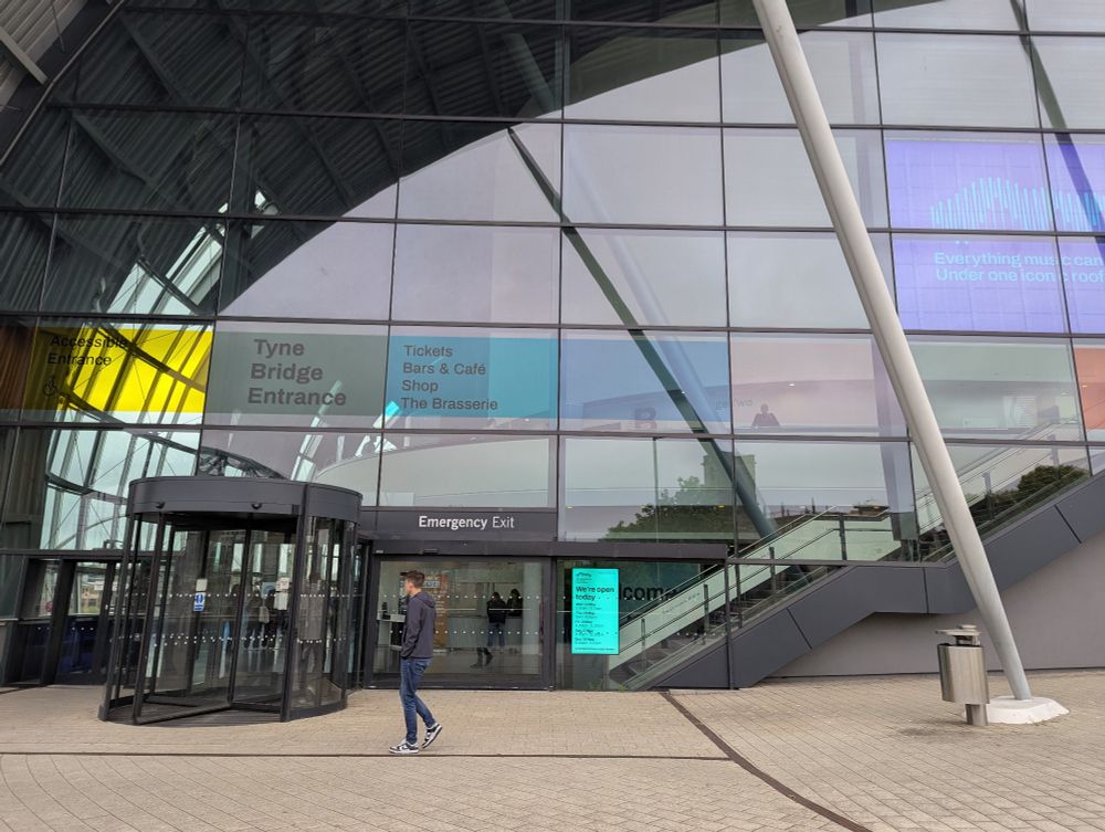 The Tyne Bridge entrance to The Glasshouse.