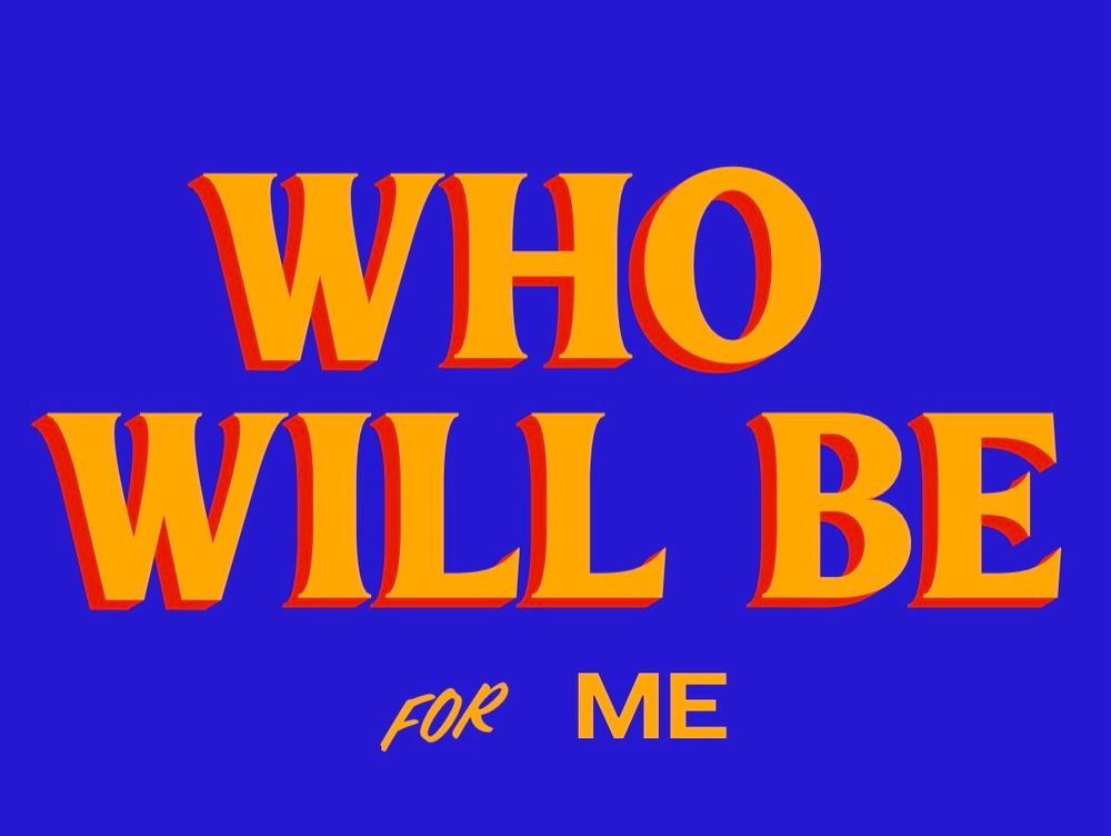 The "Zohran for New York City" logo, edited to say "Who will be for me."