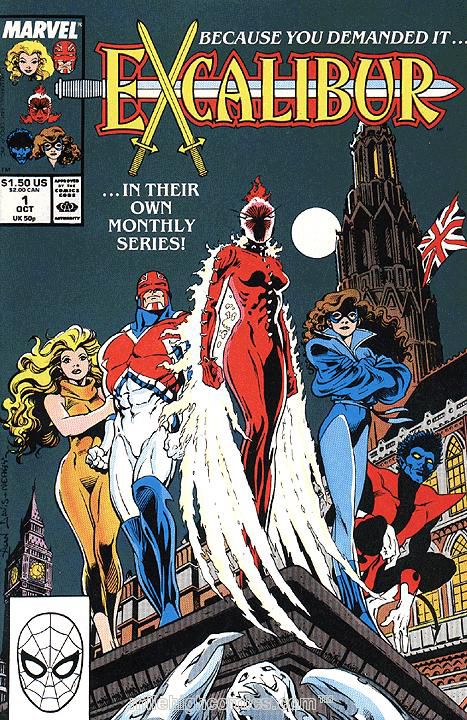 Excalibur Chris Claremont Alan Davis Marvel Comics
