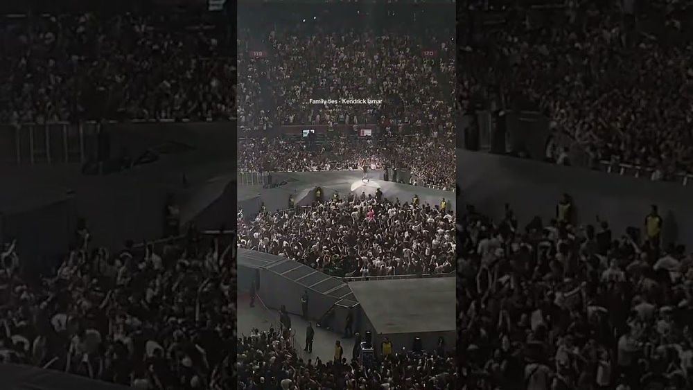 Kendrick Lamar Shuts Down Amsterdam Performing “Family Ties” | The Crowd Says It All 👑