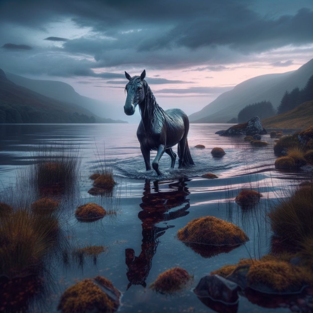 The Kelpie: A Shape-Shifting Creature of Scottish and Irish Folklore