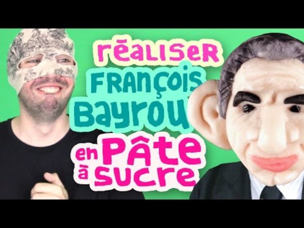 RÉALISEZ FRANÇOIS BAYROU EN PÂTE À SUCRE - #Copainduweb