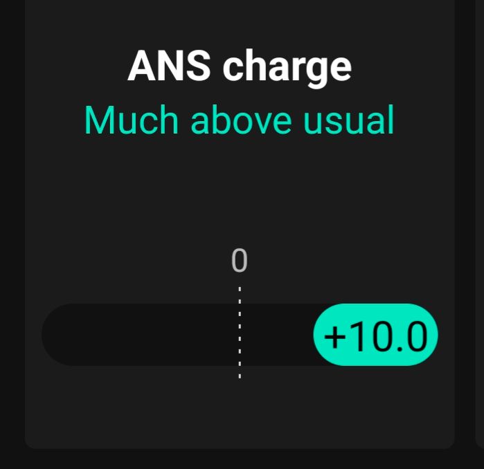 Screenshot of a great ANS recharge. 