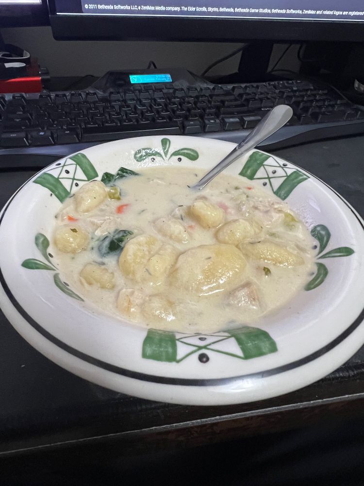 Chicken & Gnocchi soup
