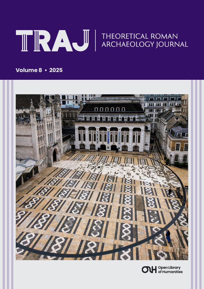 A cover for a journal showing the mosaic floor of the Guildhall in London.