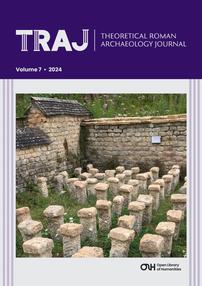 The cover of TRAJ Volume 7, featuring a Roman site in the UK.
