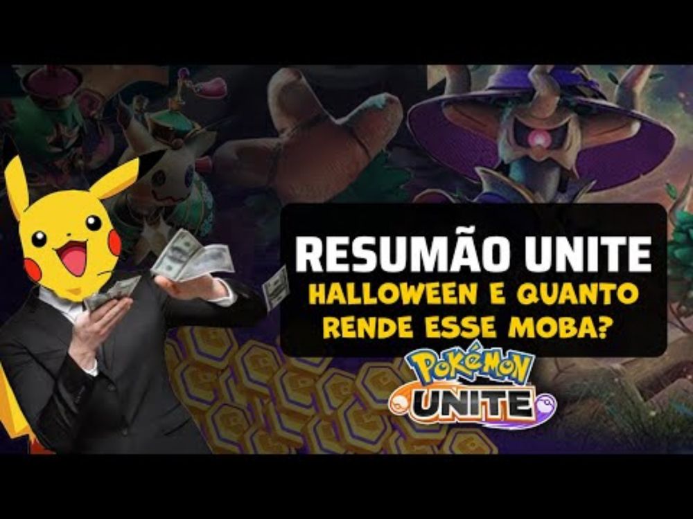 Resumão 19: Os monstros e os lucros do #PokémonUNITE