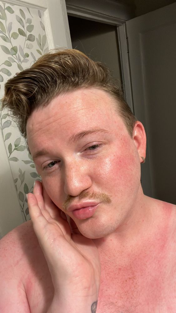 a they when you compliment how amazing their skin looks