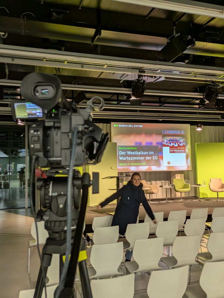 Heinrich Böll Stiftung, Raum, wo wir gleich unser Buch vorstellen