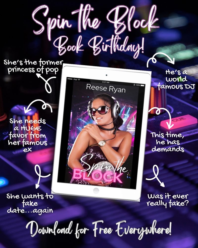 SPIN THE BLOCK by Reese Ryan is now free to download.