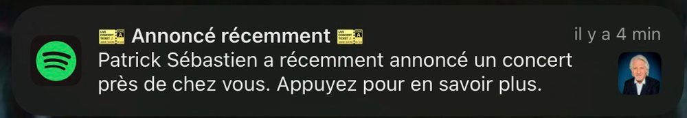 Patrick Sébastien a récemment annoncé un concert près de chez vous. Appuyez pour en savoir plus.