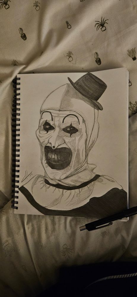 Art the Clown from the Terrifier franchise.