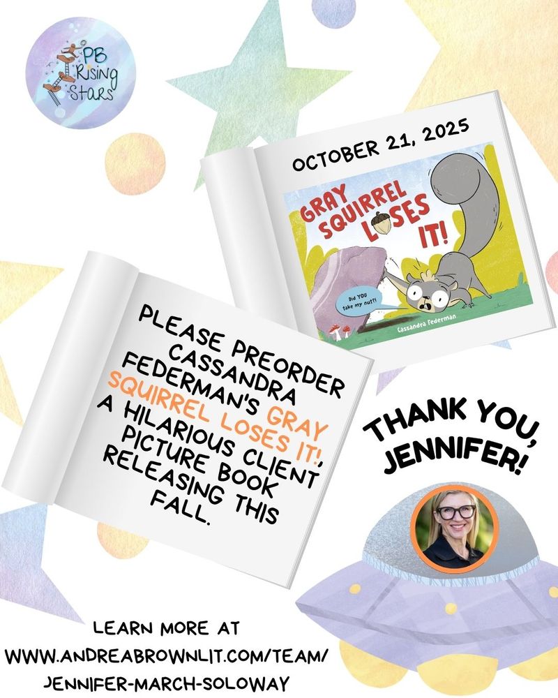 Thank you, Jennifer! Learn more at www.andreabrownlit.com/team/jennifer-march-soloway