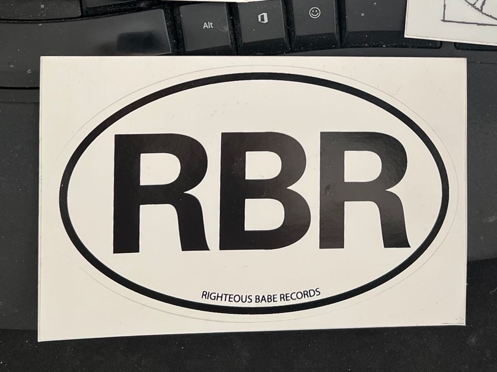 RBR sticker