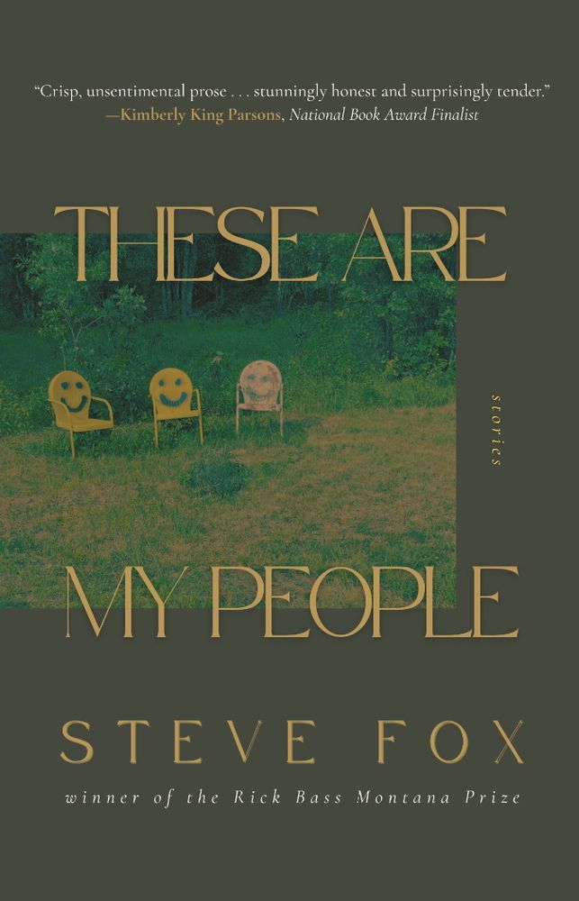 Cover image of These Are My People, a collection of short stories by Steve Fox available for order now from Cornerstone Press. https://tinyurl.com/these-are-my-people