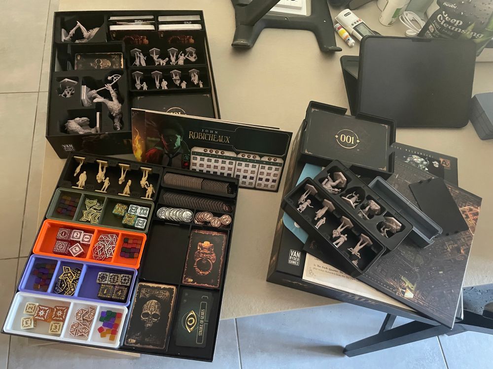 3D printed inserts for the boardgame The Dark Quarter

https://amzn.to/40jkLfe