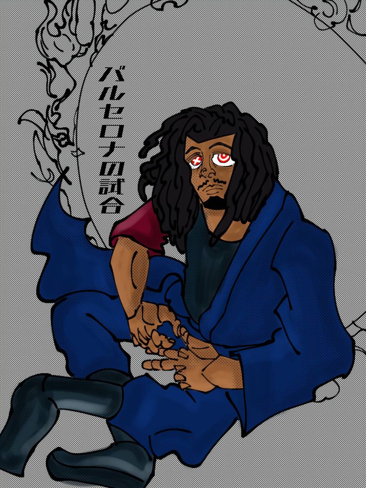 Jules Koundé - Shinmon Benimaru, Fire Force Fanart