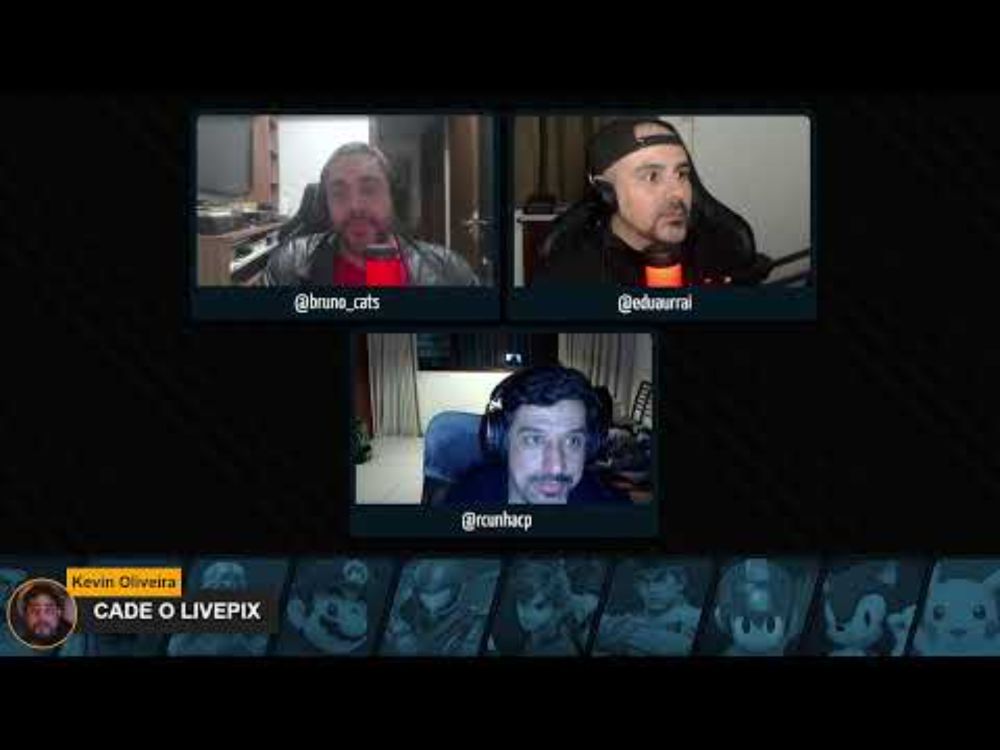 Reloading #514 – NOTÍCIAS GAMERS DA SEMANA (Gravação AO VIVO)