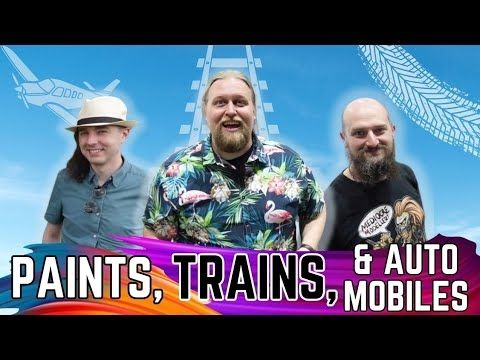 The Grand Tourhammer Painting Challenge! We found out if you can paint on the move and chaos ensued!