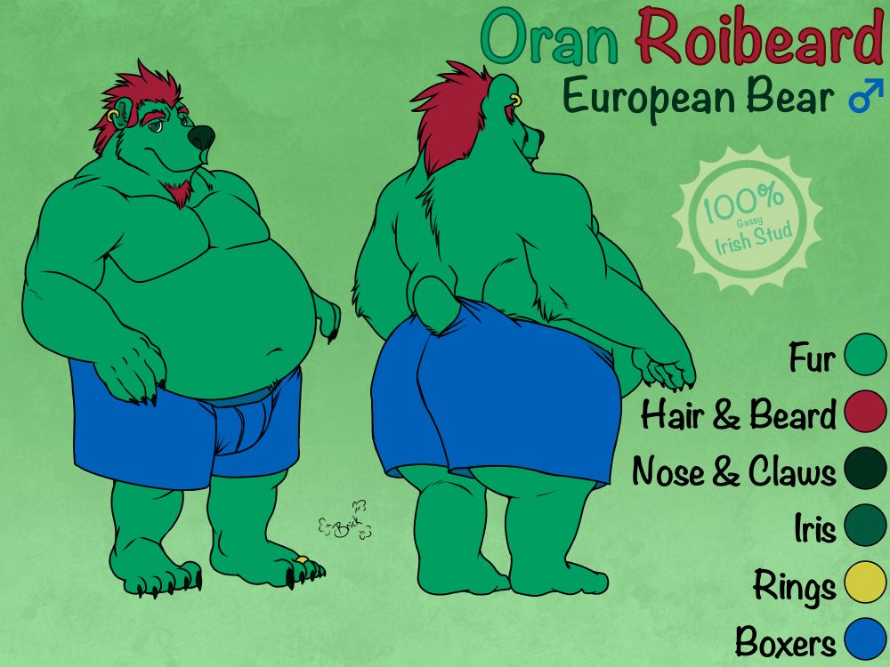Oran Roibeard - Reference Sheet