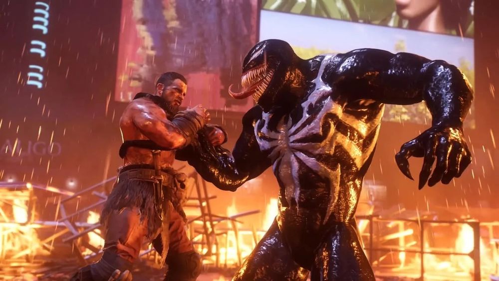 Venom vs Kraven 