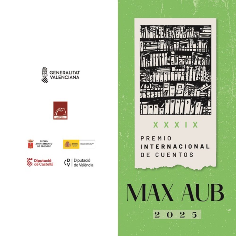 XXXIX Premio Internacional de cuentos Max Aub 2025 – 6.000€