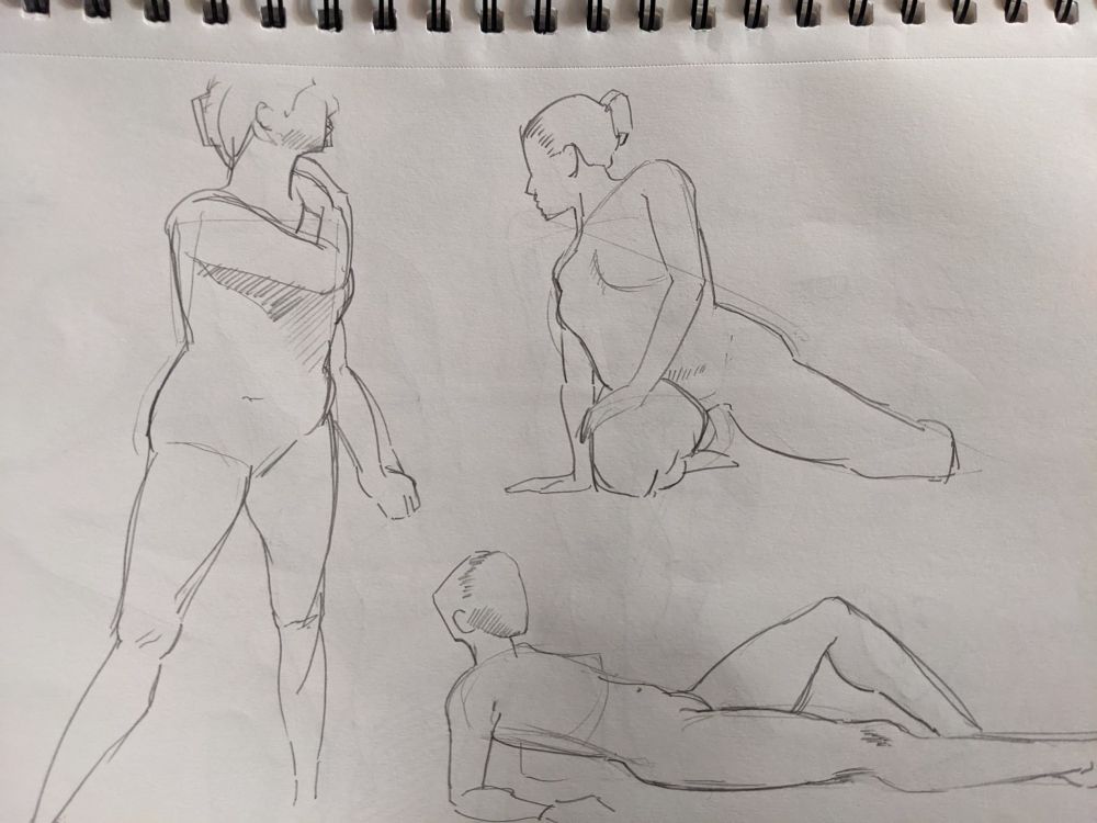 5 minute poses iirc