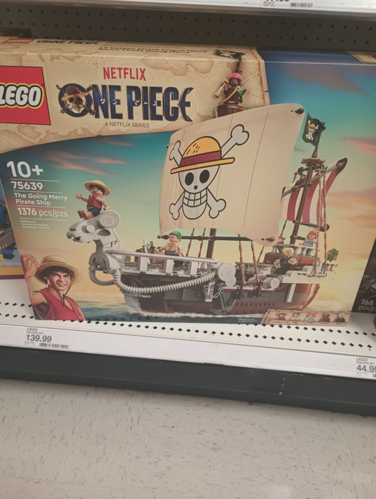 the going merry from one piece from live action Netflix series, no introductions since I actually read the manga.