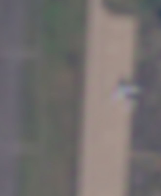 Image from Sentinel 2, which appears to show an Il-76 variant with a blue fuselage.