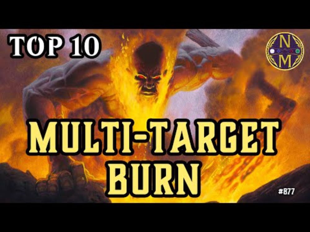 MTG TOP 10: Burn That Can Hit Multiple Targets All at Once!