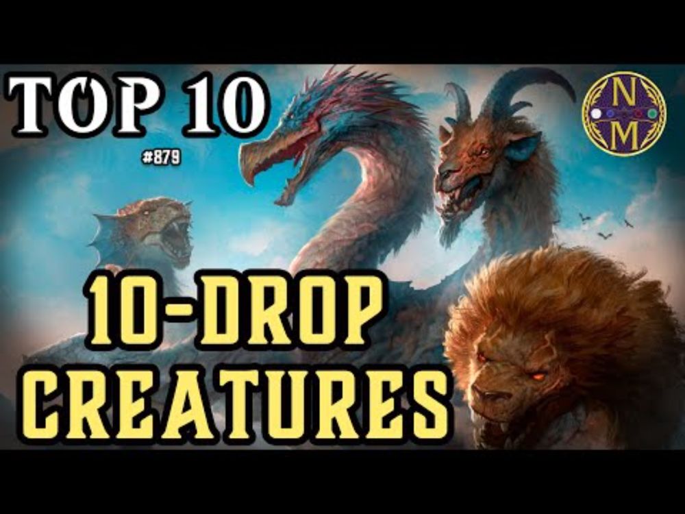 MTG TOP 10: These HUGE Creatures CRUSH Opponents
