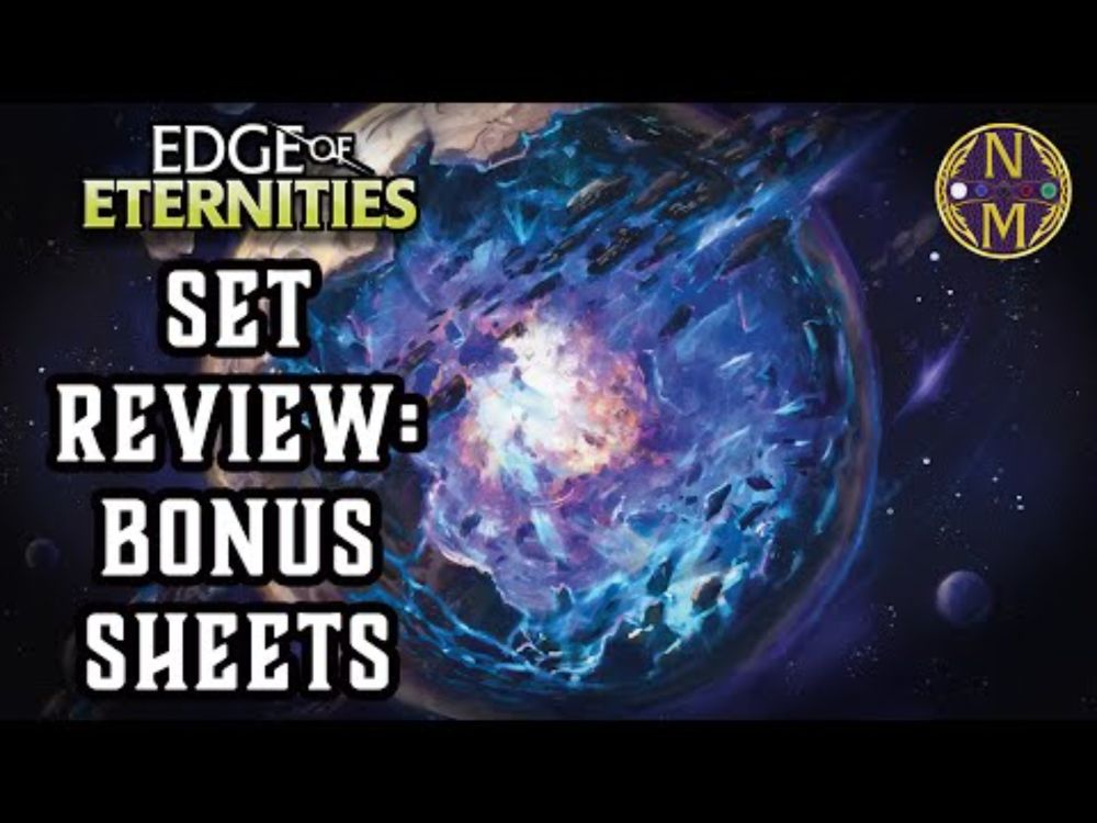 Edge of Eternities Set Review - Bonus Sheet and Special Guests | Magic: the Gathering