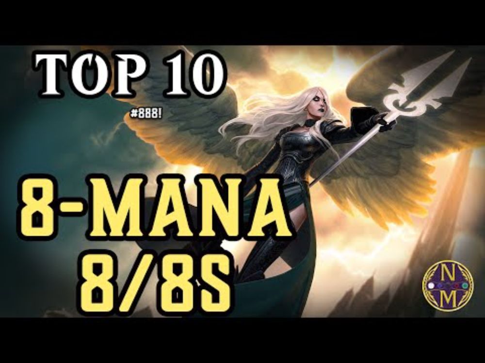 MTG TOP 10: These HUGE Creatures Take Over The Game | 8-Mana 8/8s