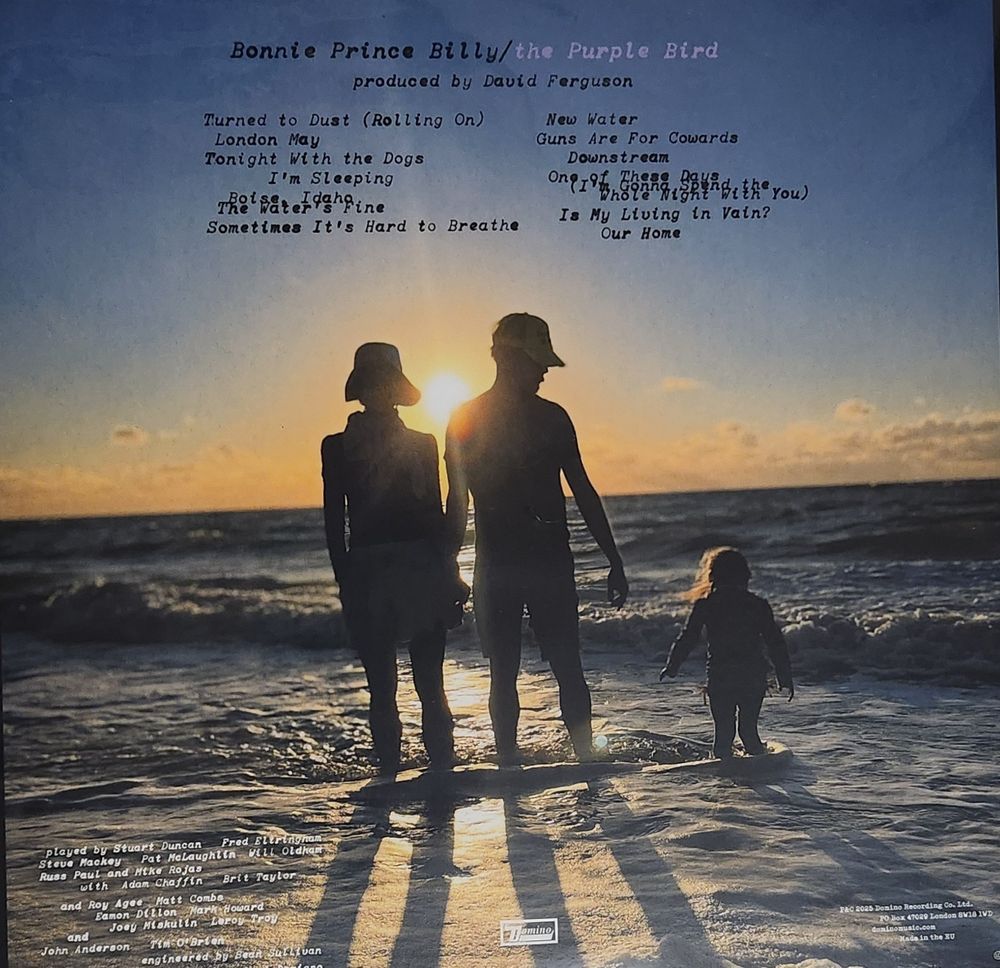 Back of album