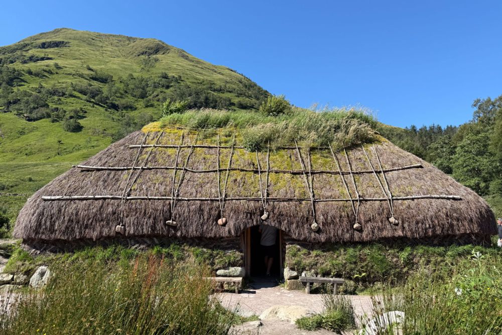 turf roofed hut