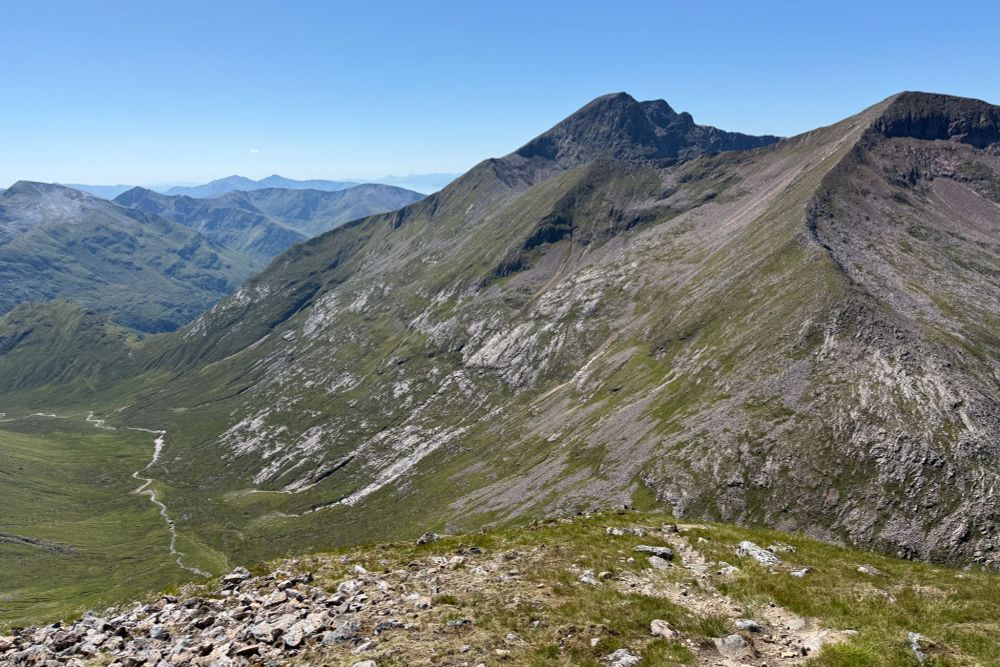 Ben Nevis across the glen